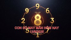 Con số may mắn hôm nay thứ 7 ngày 13.9.2025 của 12 con giáp