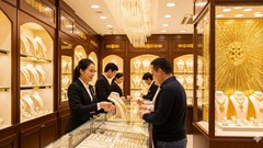 Giá vàng hôm nay 17.9.2025: Thế giới lập đỉnh mới, trong nước tăng nhẹ