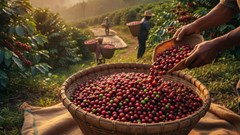 Giá cà phê 21.9.2025: Trong nước giảm nhẹ, thế giới biến động