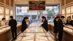 Giá vàng hôm nay 1.10: Trong nước tăng nhẹ, thế giới chững lại