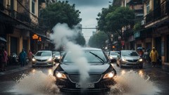 Ô tô bị thủy kích mất giá như nào khi bán lại?