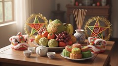 Cúng Rằm Trung thu 2025: Giờ đẹp, mâm cúng và văn khấn chuẩn