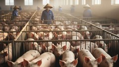 Giá heo hơi hôm nay 10.10: Ba miền đồng loạt hạ giá