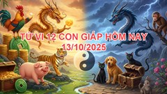 Tử vi 12 con giáp hôm nay 13.10: Cát tinh soi chiếu, quý nhân xuất hiện