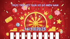 XSMN 14/10 | Trực tiếp kết quả xổ số miền Nam hôm nay thứ 3