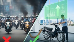 Kiểm định khí thải xe mô tô, xe gắn máy theo quy chuẩn mới