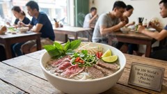 Phở bò Việt Nam lọt Top 100 món ngon nhất thế giới