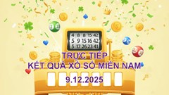 XSMN 9.12 | Trực tiếp kết quả xổ số miền Nam hôm nay thứ 3