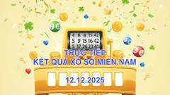 XSMN 12.12 | Trực tiếp kết quả xổ số miền Nam hôm nay thứ 6