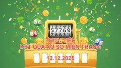 XSMT 12.12 | Trực tiếp kết quả xổ số miền Trung hôm nay thứ 6