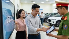 Cách đăng ký xe và bấm biển số định danh 2025