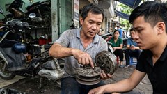 Xe tay ga bị rung đầu khi mới chạy: Nguyên nhân và cách xử lý