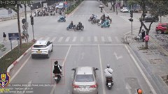 Camera AI “bắt trọn” nhiều lỗi giao thông nguy hiểm trong 24h qua