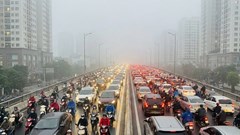Giao thông Hà Nội sáng 31.12: Sương mù dày, nhiều sự cố trên Vành đai 3