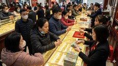 Giá vàng hôm nay 20.1: Vàng miếng tăng mạnh theo đà thế giới