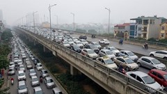 Giao thông Hà Nội sáng 21.1: Nhiều điểm ùn cục bộ