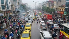 Giao thông Hà Nội sáng 27.1: Vành đai 2, Trường Chinh “đứng xe”