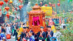 Lễ hội Triều Khúc và điệu múa “con đĩ đánh bồng” độc nhất Hà Nội