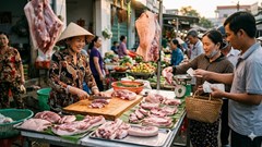 Giá heo hơi hôm nay 18.3: Tăng nhẹ tại miền Bắc, cao nhất 66.000 đồng/kg