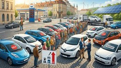 Người châu Âu đổ xô mua xe điện cũ giữa cơn sốt nhiên liệu