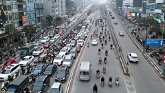 Giao thông Hà Nội sáng 13.4: Vành đai 2, Vành đai 3 ùn dài sáng nay