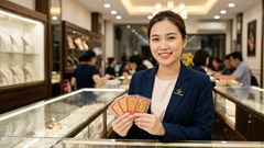 Giá vàng hôm nay 24.4: Trong nước lao dốc, áp lực bán tăng mạnh