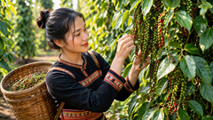 Giá hồ tiêu hôm nay 4.5: Đồng loạt đi ngang, giữ mốc cao