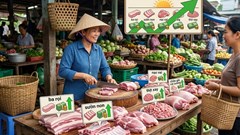 Giá heo hơi hôm nay 11.5: Nguồn cung ổn định nhưng giá chưa hạ nhiệt