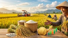 Giá lúa gạo hôm nay 11.5: Giao dịch chậm nhưng giá vẫn ổn định cao