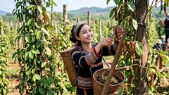 Giá tiêu hôm nay 27.5 đi ngang, thị trường chờ cú hích từ xuất khẩu
