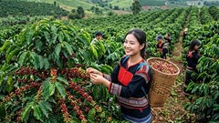Giá cà phê hôm nay 29.5 giảm mạnh 800 đồng/kg