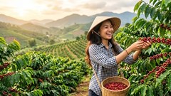 Giá cà phê hôm nay 13.7: Trong nước giữ giá, thế giới chờ phiên mới