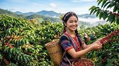 Giá cà phê 17.7.2026 tăng mạnh, cao nhất 98.500 đồng/kg