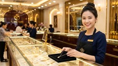 Giá vàng hôm nay 20.7.2026: SJC đứng yên, thế giới giảm