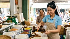 Giá lúa gạo hôm nay 1.8.2026: Gạo nguyên liệu tiếp tục neo cao