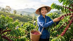 Giá cà phê hôm nay 19.8.2026 tăng mạnh, cao nhất 97.000 đồng/kg
