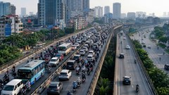 Giao thông Hà Nội sáng 20.8: Vành đai 2 hướng Ngã Tư Sở đông xe