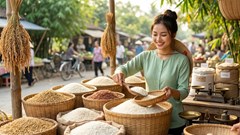 Giá lúa gạo hôm nay 25.8.2026: OM 18 tăng, IR 504 tiếp tục giảm