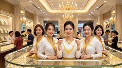 Giá vàng hôm nay 3.9: Trong nước đứng yên, thế giới tăng hơn 1%