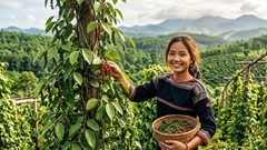 Giá hồ tiêu hôm nay 5.9.2026: Cao nhất 137.000 đồng/kg