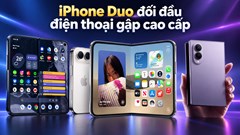 So sánh iPhone Duo với Galaxy Z Fold8: Apple thắng ở đâu, thua điểm nào?