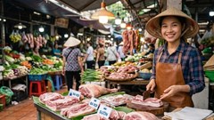 Giá heo hơi hôm nay 27.9.2026: Áp lực giảm lan rộng cả ba miền