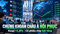 Chứng khoán châu Á đảo chiều, Kospi tăng 1,8% nhưng nhà đầu tư vẫn lo ngại
