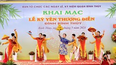 Khai mạc Lễ hội Kỳ yên thượng điền đình Bình Thủy 2024