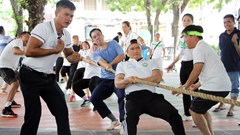 Hào hứng với Hội thao CNVC-LĐ Khối Bộ VHTTDL 