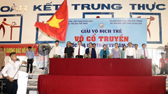 1.200 VĐV tham dự Giải vô địch trẻ Võ cổ truyền quốc gia 2024