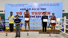 Trao 343 huy chương tại Giải vô địch Trẻ Võ cổ truyền quốc gia 2024