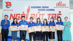 TP.HCM tuyên dương 28 “Ngòi bút trẻ” năm 2024