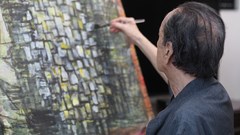 “Dòng chảy” nghệ thuật của kiến trúc sư - họa sĩ lão thành Lê Biên