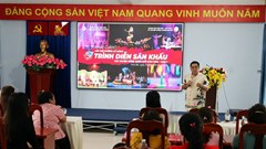 Bồi dưỡng kỹ năng trình diễn sân khấu cho các huyện xây dựng nông thôn mới